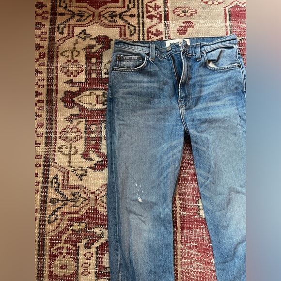 Reformation Julia High Crop Jeans - Picture 2 of 7